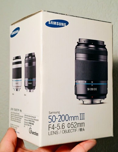 Objectif samsung 200mm - objectif, 50-200mm